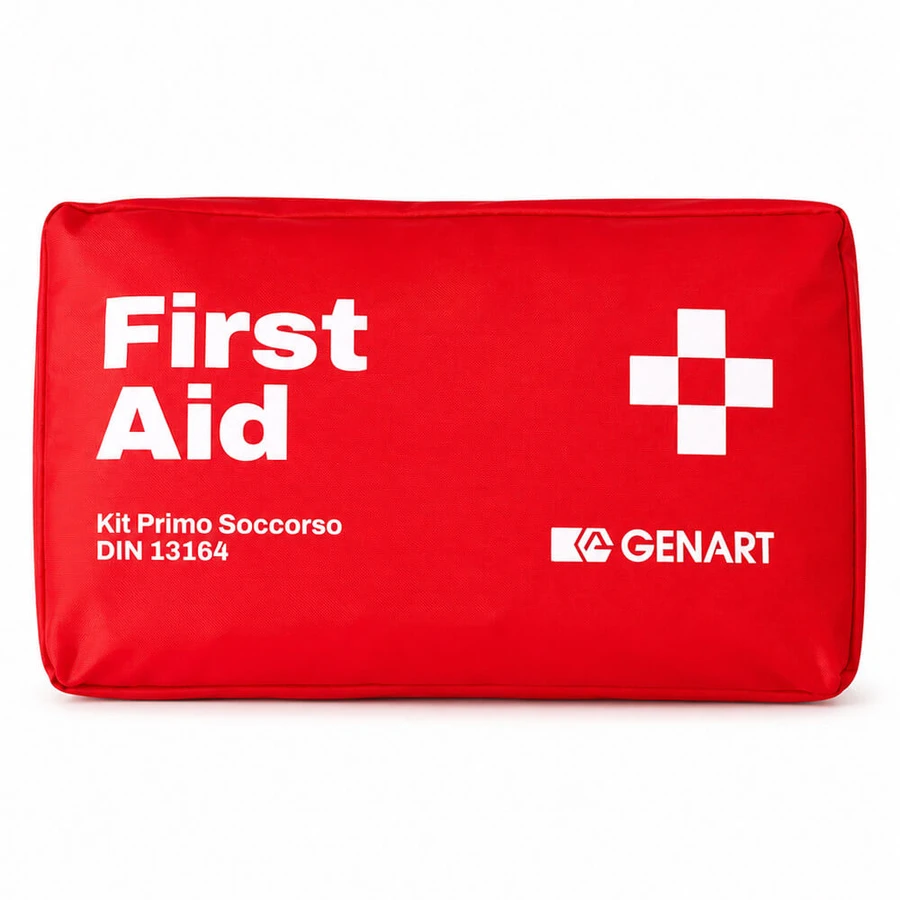 Genart DIN13164 Car First Aid Kit with Complete First Aid Supplies fl-233817