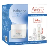 Avene-actiepakket: Hydrance Aqua-Gel gezichtscrème 50 ml met een GRATIS geconcentreerd hydraterend serum 10 ml en micellair water 100 ml