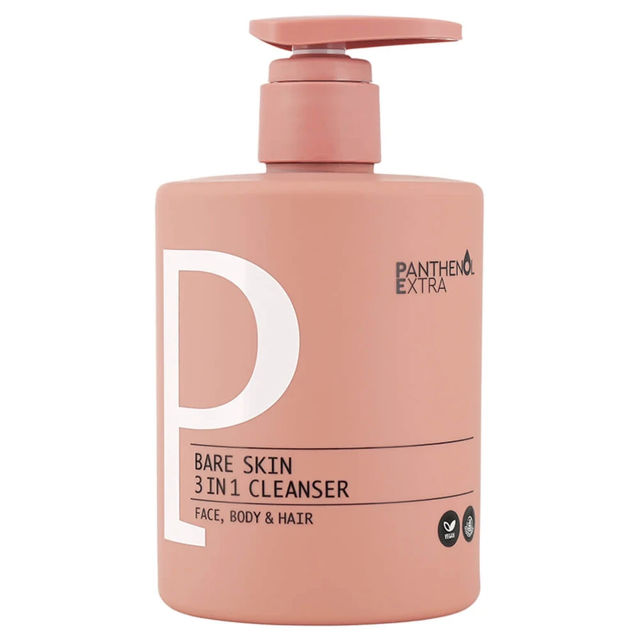 Limpiador 3 en 1 Panthenol Extra Bare Skin, 500 ml