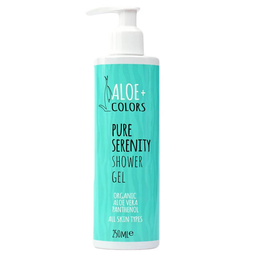 Gel de ducha Aloe+ Colors Pure Serenity, 250 ml