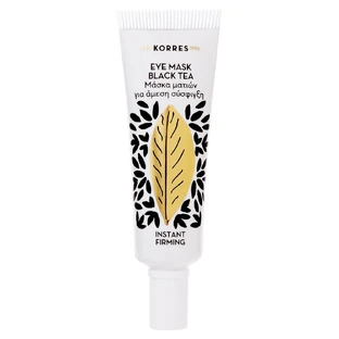 Korres Black Tea-oogmasker voor onmiddellijke versteviging, 6 ml