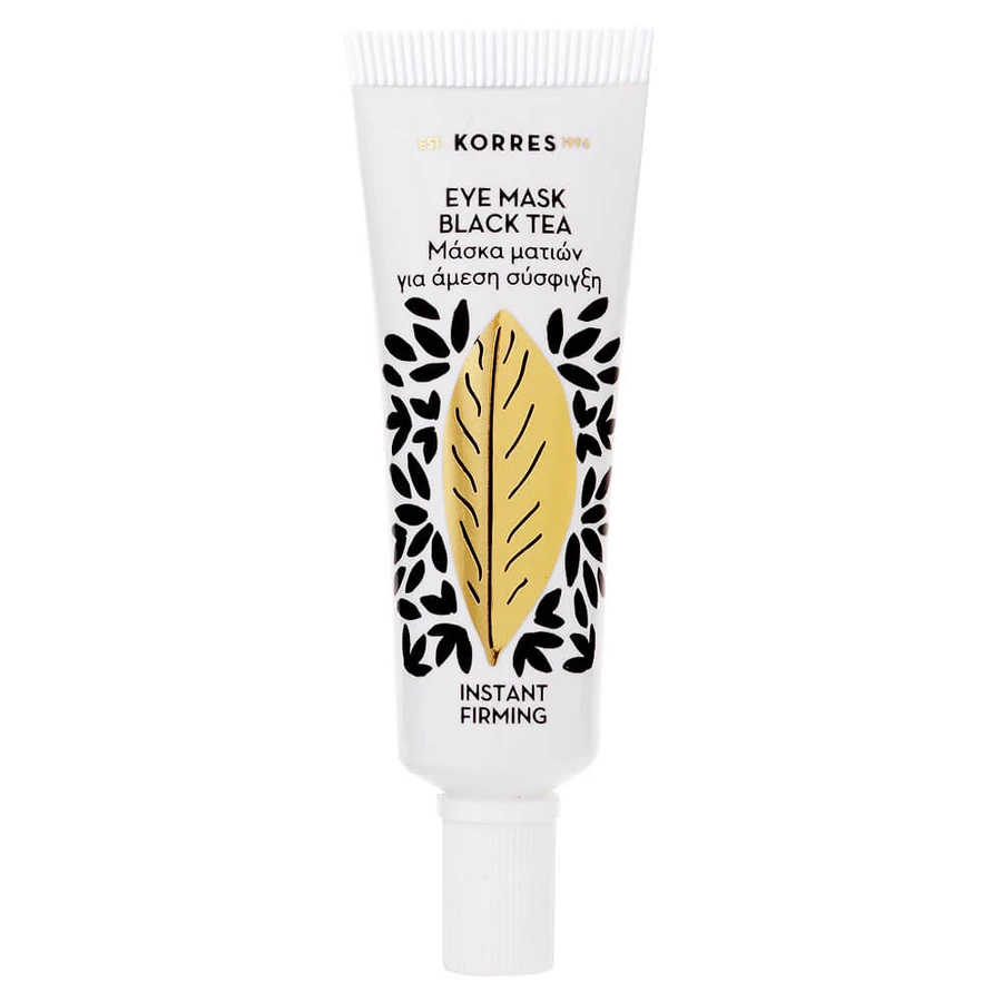 Korres Black Tea-oogmasker voor onmiddellijke versteviging, 6 ml