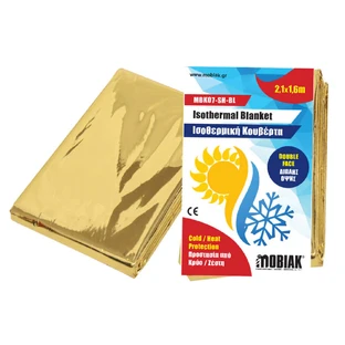 Mobiak aluminium isothermische reddingsdeken 0105017