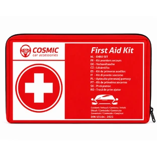 Cosmic Car First Aid Kit DIN13164:2022 - First Aid Kit with Supplies