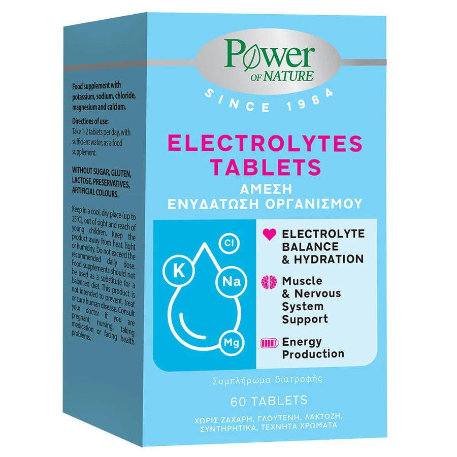 Power Health Electrolytes Tablets, 60 tablets