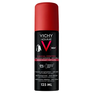 Vichy Homme Clinical Control, déodorant en spray 96 heures, 125 ml