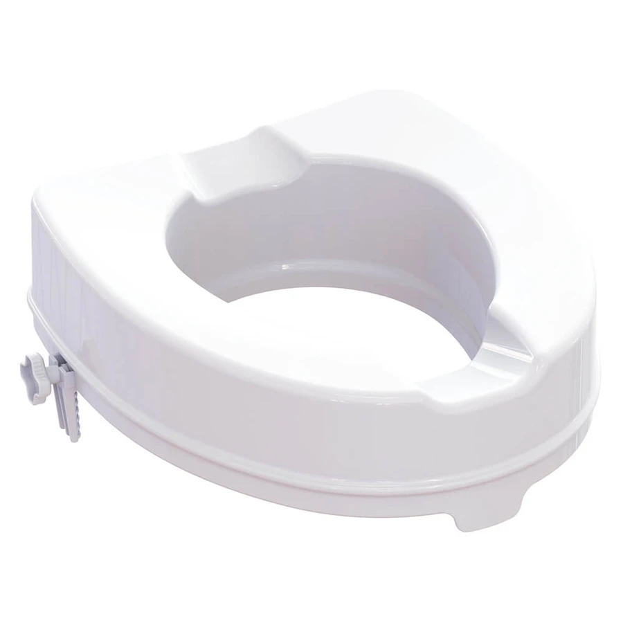 Mobiak Toilet Seat Riser with Side Clamps, 10 cm, 0805510