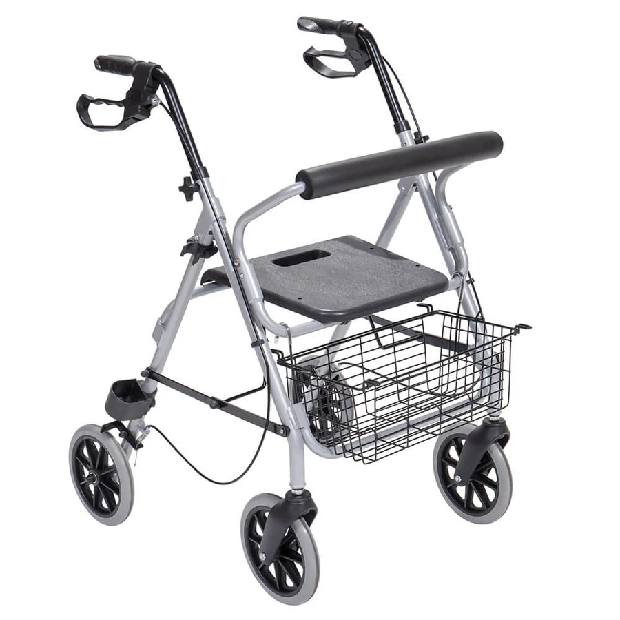 Mobiak Silver Aluminum Rollator 0808491