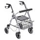 Mobiak Silver Aluminum Rollator 0808491