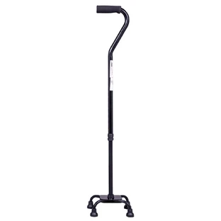 Canne robuste à quatre pieds Mobiak avec petite base 0812206