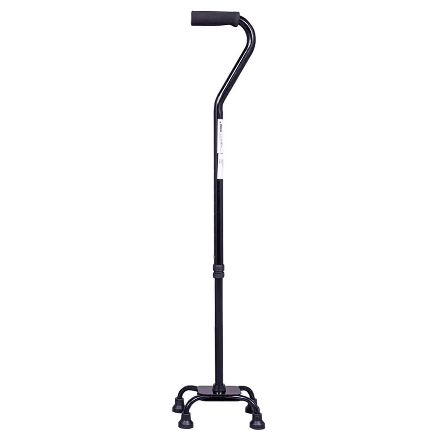 Canne robuste à quatre pieds Mobiak avec petite base 0812206