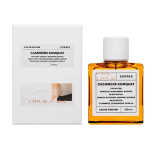 Korres Eau de Parfum Cashmere Kumquat, fragancia para mujer, 50 ml