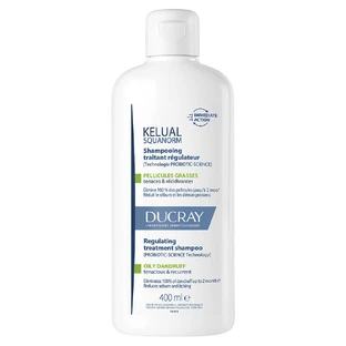 Ducray Kelual Squanorm Anti-Schuppen-Shampoo für fettige Kopfhaut 400 ml
