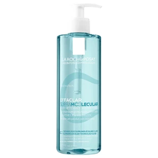 Gel limpiador Effaclar Supramolecular para el exceso de grasa y los poros de La Roche-Posay, 400 ml