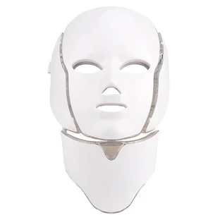 Roodlichttherapie PDT-schoonheidsbehandeling 7-kleuren LED-masker met nekdeel