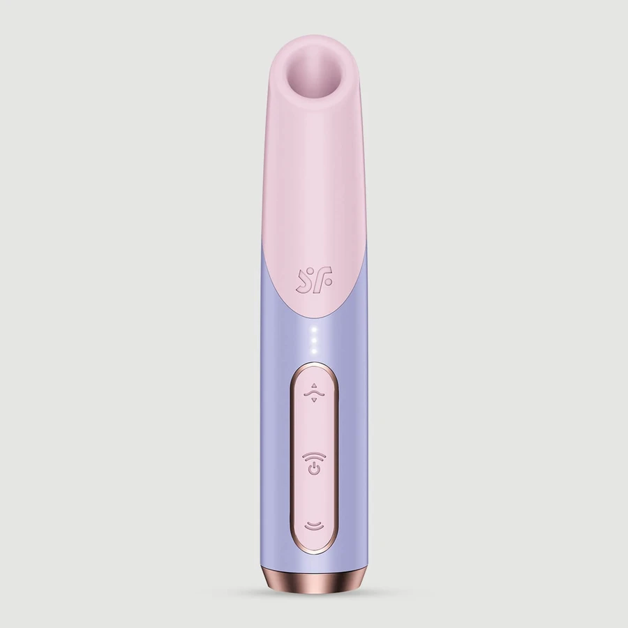 Estimulador de succión clitoriana Satisfyer Bold Kiss - Morado