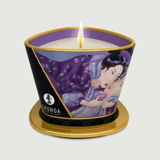 Shunga-massagekaars Exotic Fruit - 170 ml