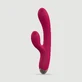 Vibrador de silicona Abigail Smooth Rabbit - Rosa