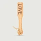 Wooden Love Series Bamboo Paddle with "LOVE" Engraving