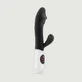 Vibrador «My First Rabbit» recargable de silicona con forma de conejo - Negro