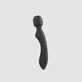 Twist 2-in-1 G-spot-vibrator met dubbele motor en staafvormig ontwerp - Zwart