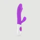My First Rabbit Rechargeable Silicone Rabbit Vibrator - Purple