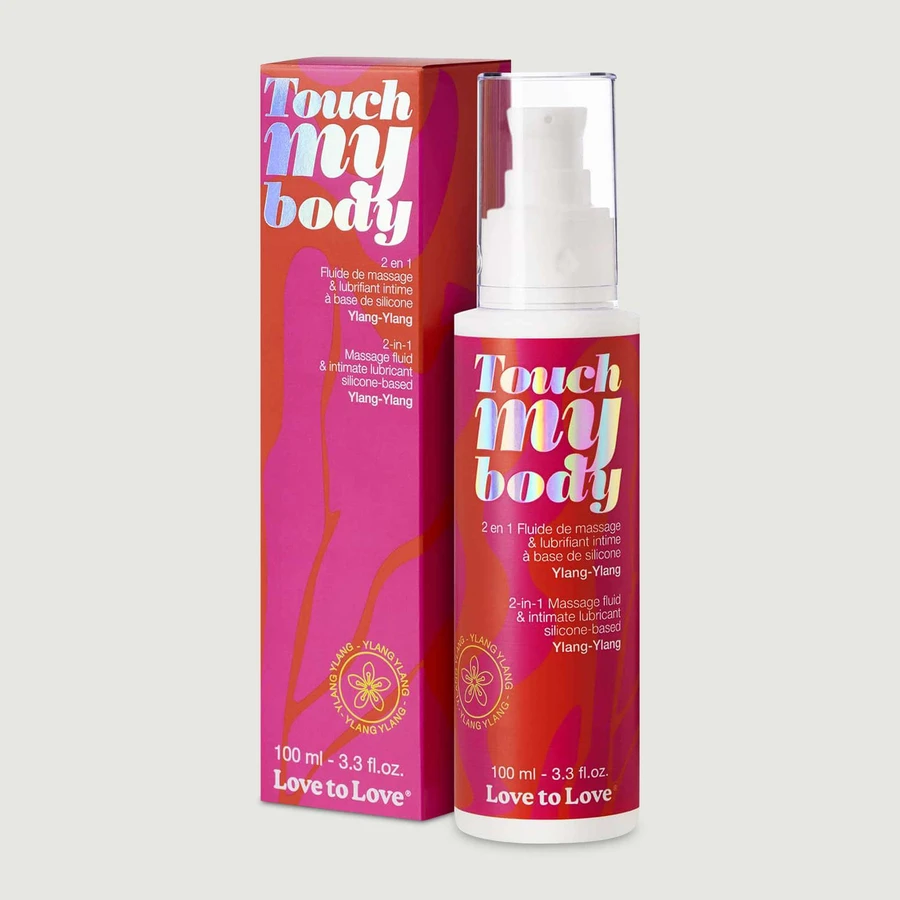 Huile de massage et lubrifiant intime « Ylang Ylang Touch My Body » - 100 ml