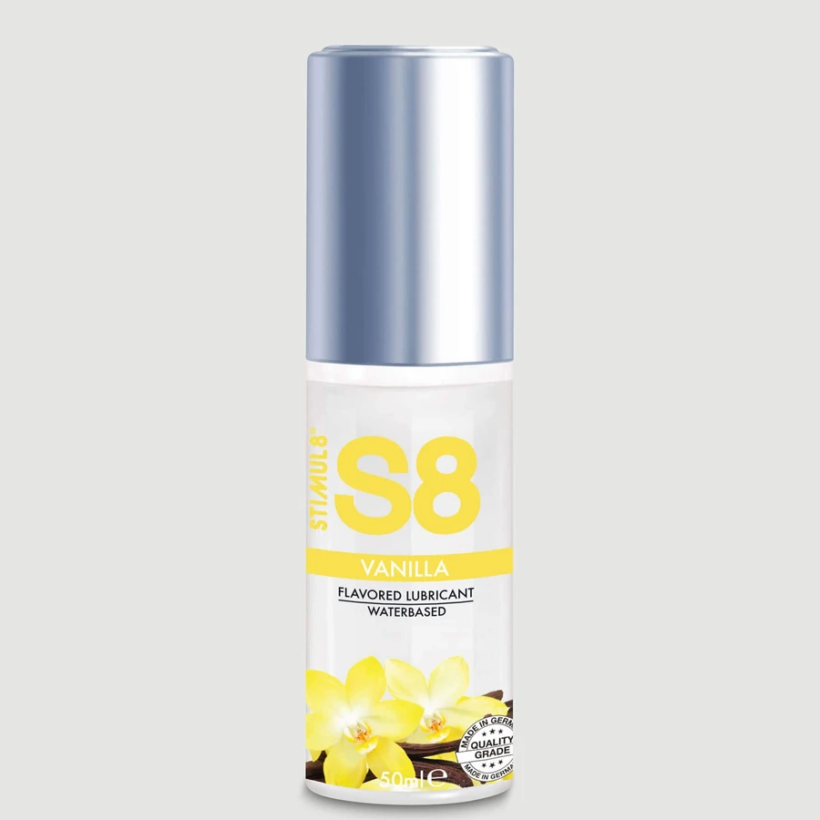 S8 Vanilla-Flavored Water-Based Lubricant - 50 ml