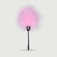 Federkitzler mit griffigem Handgriff – Rosa