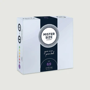 Condones Mister Size Pure Feel de 69 mm - 36 unidades