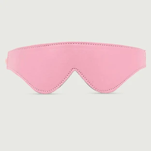 Blinddoek met bontvoering - Roze