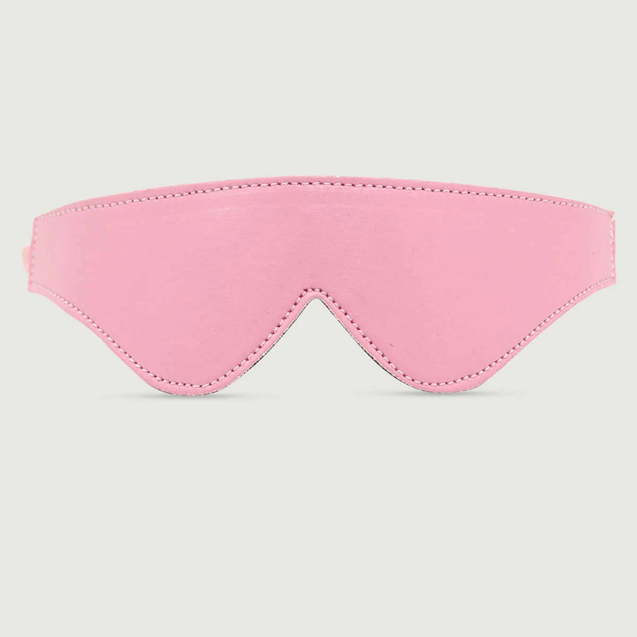 Blinddoek met bontvoering - Roze