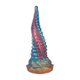 Consolador de silicona «Twisted Octopus» con ventosa, 25,5 x 4,5 cm - Morado