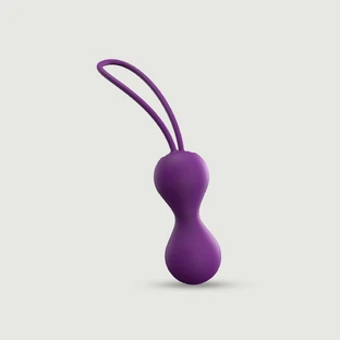 Bolas de Kegel de silicona Joia Premium - Moradas