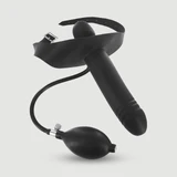 Opblaasbare mondknevel met dildo