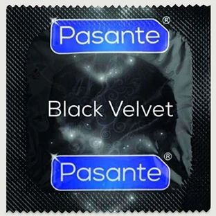 Pasante Black Velvet-condooms