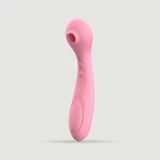 Gemini Premium 2-in-1 Clitoral Suction Stimulator & Vibrator - Pink