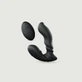 Vibrador de próstata de silicona con mando a distancia Player One - Negro