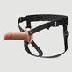 Fantasy Extensions Elite 12.7 cm Hollow Silicone Strap-On - Flesh