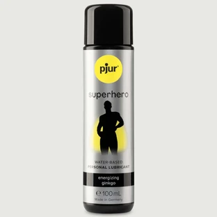 Pjur Superhero Stimulerend glijmiddel op waterbasis voor mannen - 100 ml