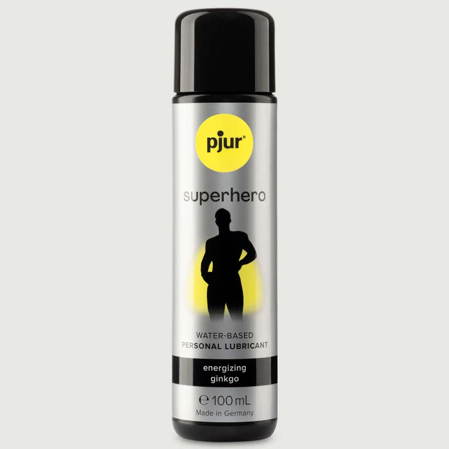 Pjur Superhero Stimulerend glijmiddel op waterbasis voor mannen - 100 ml