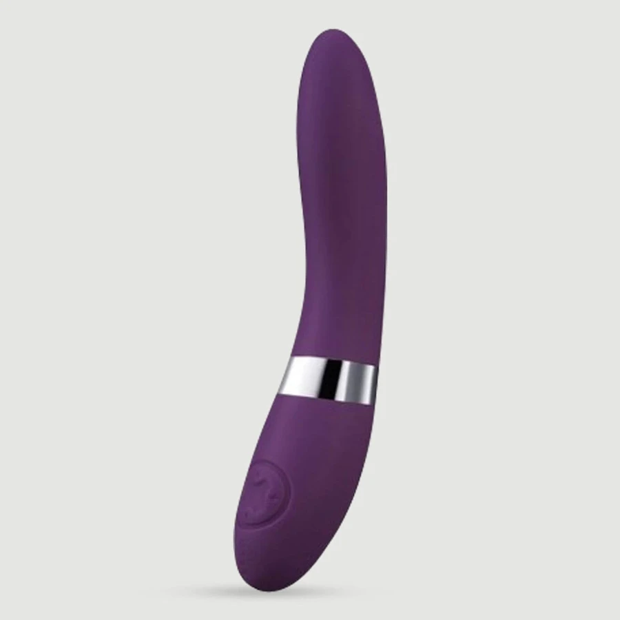 Vibromasseur en silicone haut de gamme Lelo Elise 2 pour le point G - Violet