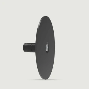 Zuignap-dildoadapter voor Sexopolis-seksmachines - Zwart