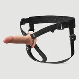Fantasy Extensions Elite 12.7 cm Hollow Silicone Strap-On - Flesh