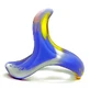 Triple Erector Hurricane Soft Silicone Cock Ring - Multicolored