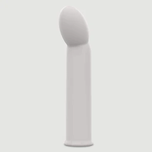 Vibratore in silicone Nude Aulora per il punto G - Grigio