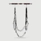 Suspension Set with Bar and Chains - Black