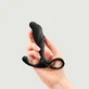 Expert P Medium Silikon-Prostatastimulator – Schwarz