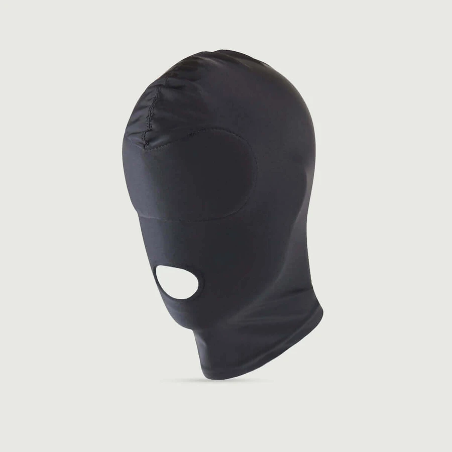 Open Mouth Hood - Black