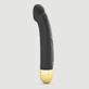Real Vibration M 2.0 Curved Realistic Silicone Vibrator - Black
